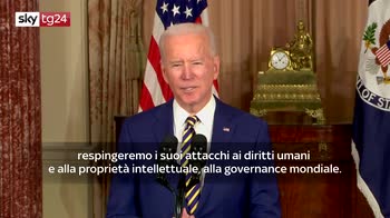 Biden: lavoreremo con Cina se nei nostri interessi