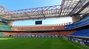 San Siro, tutto pronto per Inter-Genoa