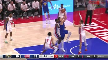 NBA, la tripla doppia di Nikola Jokic contro Detroit