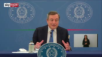Draghi: diversità maggioranza? Serve avere fiducia in Camere