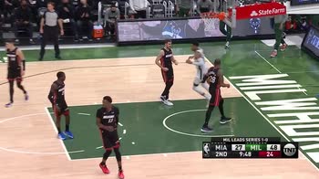 NBA, i 31 punti di Giannis Antetokounmpo contro Miami