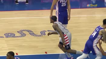 NBA, 32 punti di Bradley Beal in gara-5 contro Philadelphia
