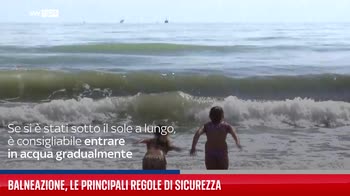 fl Balneazione, le principali regole di sicurezza