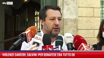 Carcere orrori, Salvini: Bonafede deve pagare per errori