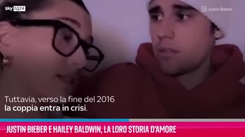 VIDEO Justin Bieber e Hailey Baldwin, la storia d'amore
