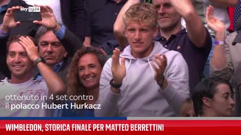 Wimbledon, storica finale per Matteo Berrettini