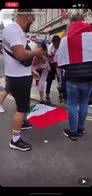 tifosi inglesi bandiera italiana