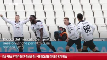 Da Fifa stop di 2 anni al mercato dello Spezia