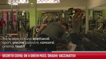 ERROR! Decreto Covid, ok a Green pass. Draghi: Vaccinatevi