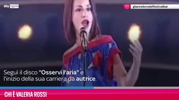 VIDEO Chi è Valeria Rossi