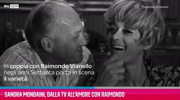 VIDEO Sandra Mondaini, dalla tv all'amore con Raimondo