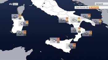 Meteo, maltempo in Sardegna poi verso la Sicilia nel weekend
