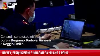 No Vax, perquisizioni e indagati da Milano a Roma