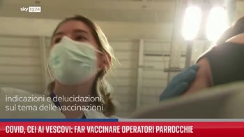 ERROR! Covid, Cei ai vescovi: far vaccinare operatori parrocchie