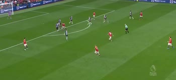 Bruno Fernandes spacca la porta, United-Newcastle