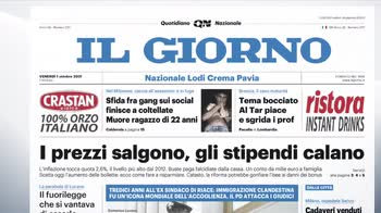 Rassegna stampa, i giornali del 1 ottobre