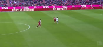 Il gol di Lewandoski, Bayern Monaco-Hoffenaim