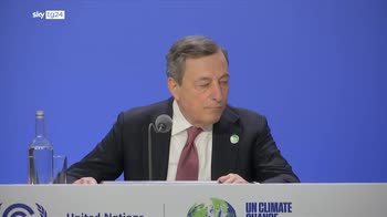 Cop26, la conferenza stampa di Mario Draghi