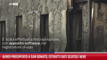 Aereo precipitato a San Donato, estratti dati scatole nere