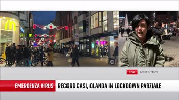 Covid, in Olanda scatta il lockdown parziale