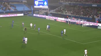 Il gol di Trauco, Troyes-St. Etienne