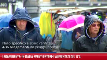 Legambiente: in Italia eventi estremi aumentati del 17%