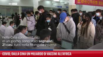 Covid, dalla Cina un miliardo di vaccini all?Africa