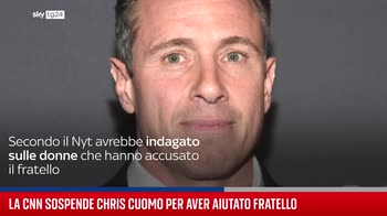 La Cnn sospende Chris Cuomo per aver aiutato fratello