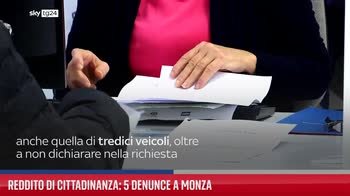 Reddito di cittadinanza: 5 denunce a Monza