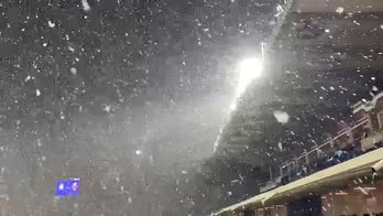 Atalanta-Villarreal, la situazione neve a due ore dal match