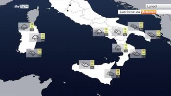 Meteo: piogge diffuse, perturbazione in discesa sull'Italia