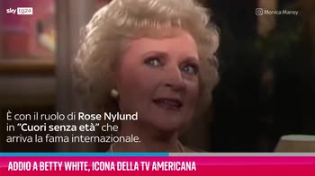 VIDEO Addio a Betty White, icona della tv americana