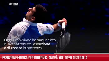 Esenzione medica per Djokovic, andr� agli Open Australia