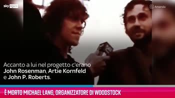 VIDEO È morto Michael Lang, organizzatore di Woodstock