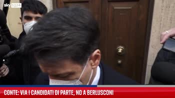 Quirinale, Conte: "Rimuovere candidature come Berlusconi"