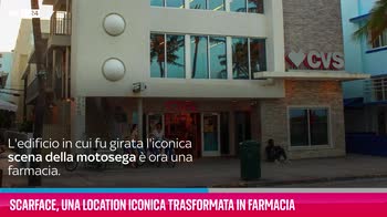 VIDEO Scarface, una location iconica trasformata in farmacia