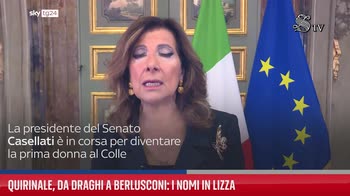 Quirinale, da Draghi a Berlusconi: i nomi in lizza