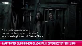 VIDEO Harry Potter e il prigioniero di Azkaban, libro e fil