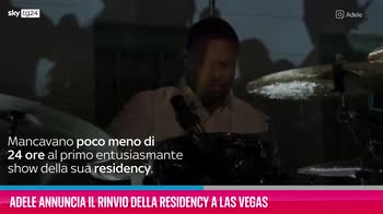 VIDEO Adele annuncia il rinvio della residency a Las Vegas