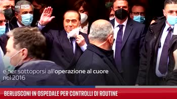 Berlusconi in ospedale per controlli di routine