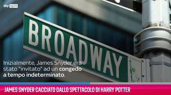 VIDEO James Snyder cacciato dallo spettacolo di Harry Potter