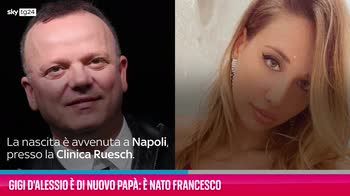 VIDEO Gigi d'Alessio è di nuovo papà: è nato Francesco