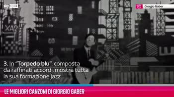 VIDEO Giorgio Gaber, le migliori canzoni
