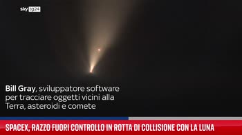 SpaceX, razzo fuori controllo in rotta di collisione con la Luna