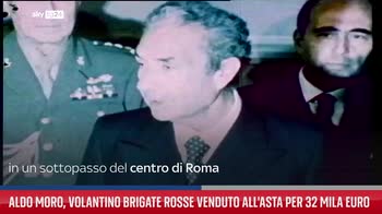 Aldo Moro, volantino Brigate Rosse venduto all'asta per 32 mila euro