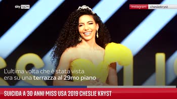Stati Uniti, suicida a 30 anni Miss Usa 2019 Cheslie Kryst