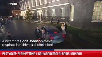 Partygate: si dimettono 4 collaboratori di Boris Johnson