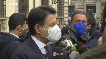 Conte da Draghi: M5s sostiene governo, serve patto per i cittadini