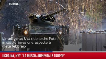 Ucraina, Nyt: ?Russia aumenta truppe, con invasione migliaia di morti?
