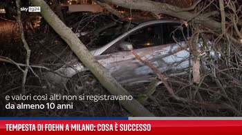 Tempesta di Foehn a Milano: cosa � successo